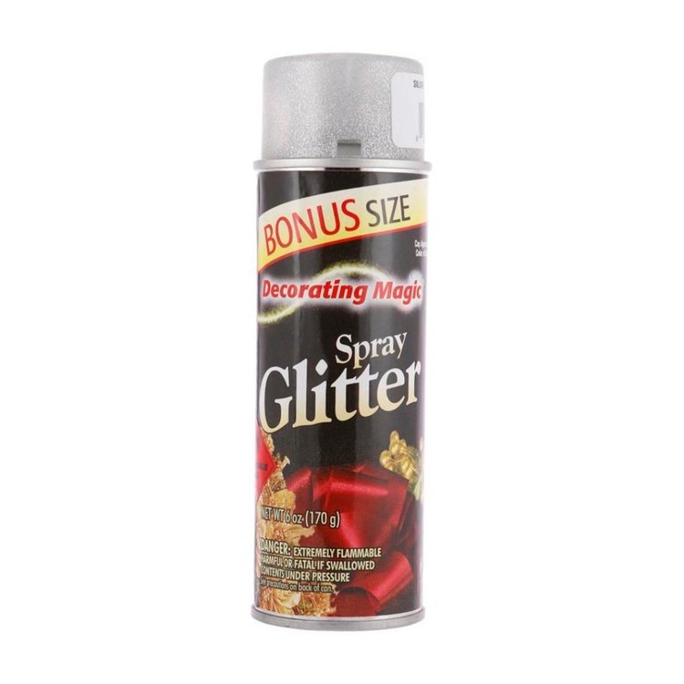 Chase Glitter Spray Paint Silver 113.4 g