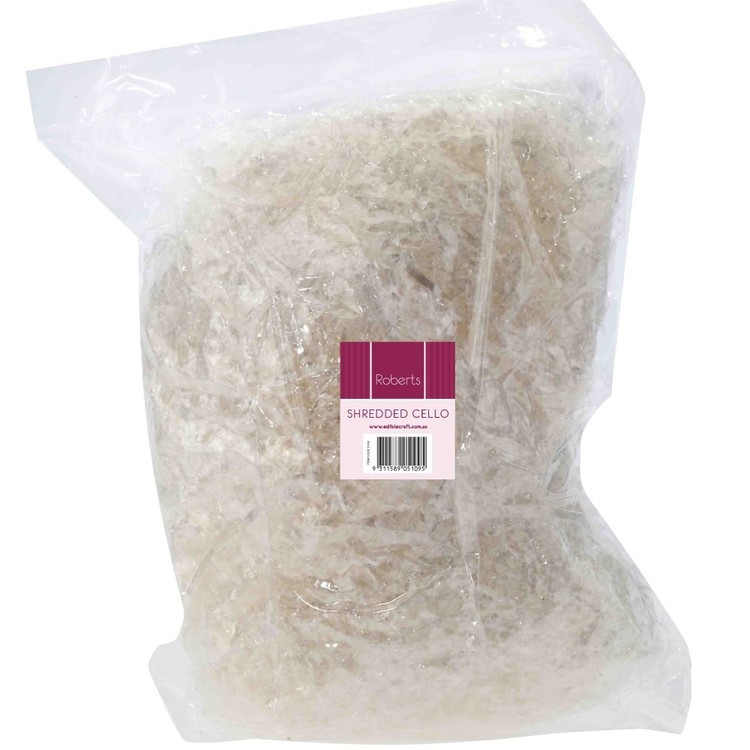 Roberts Shredded Cellophane Clear