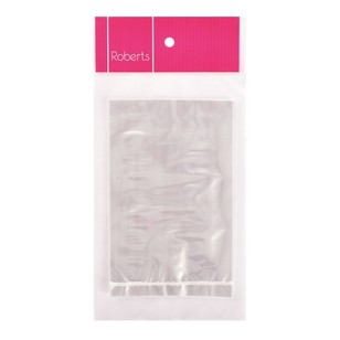 Roberts Cello Bags Clear 10 x 16 cm
