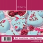 Roberts Flower & Hearts Chocolate Mould Clear
