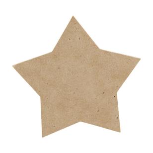 Crafters Choice Five Point Star Coaster Natural