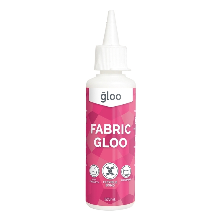 Gloo Fabric Glue White 125 mL