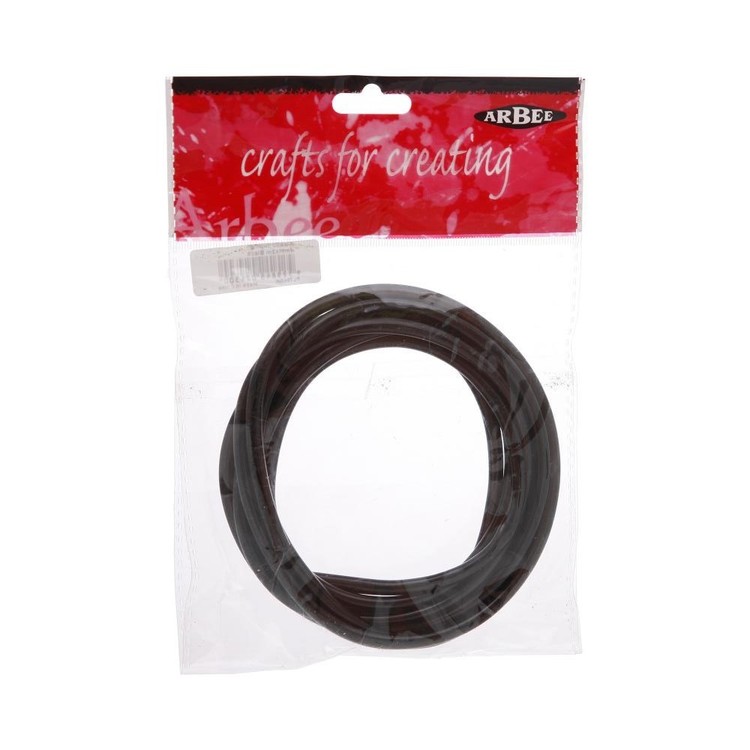 Arbee Plastic Tubing Black 4 mm x 2 m