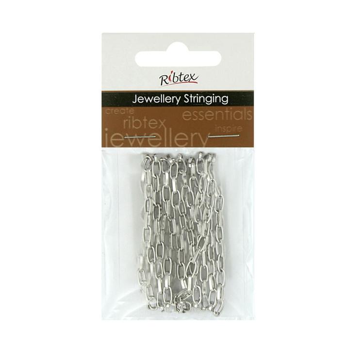 Ribtex Jewellery Stringing Large Straight Oval Chain