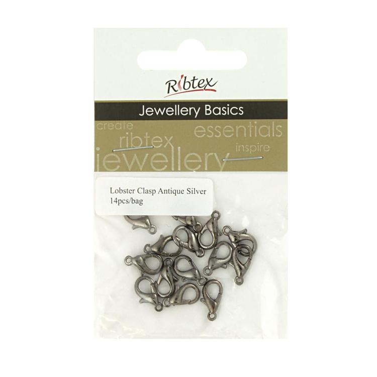 Ribtex Jewellery Basics Lobster Clasp 14 Pack