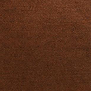 Arbee Square Felt Sheet With Adhesive Back Brown