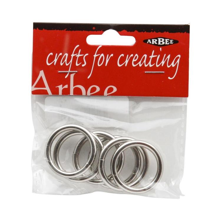 Arbee Metal Rings 6 Pack