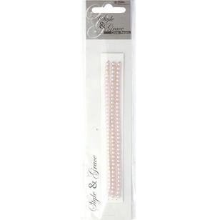 Ribtex Style & Grace Glass Pearls 105 Pack Pink 4 mm