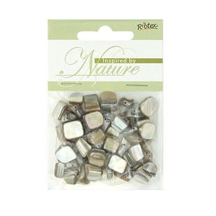 Ribtex Inspired by Nature Shell Cubes Natural Small