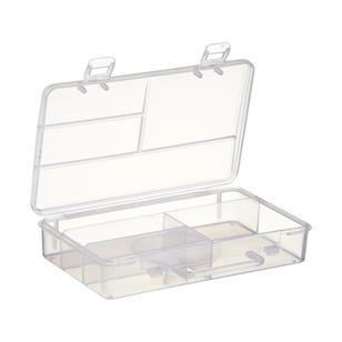 Birch Floss Box Organiser 4Compartments Clear Small