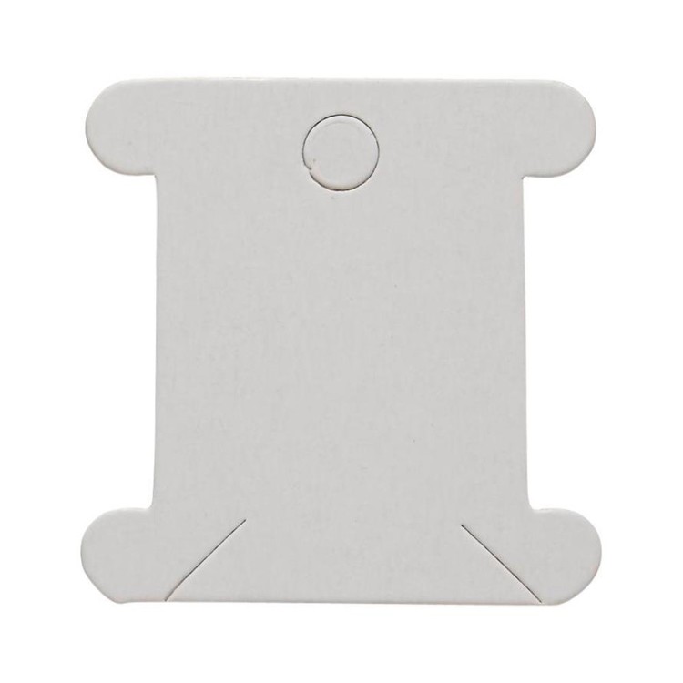 Birch Cardboard Floss Bobbin White | Spotlight Australia