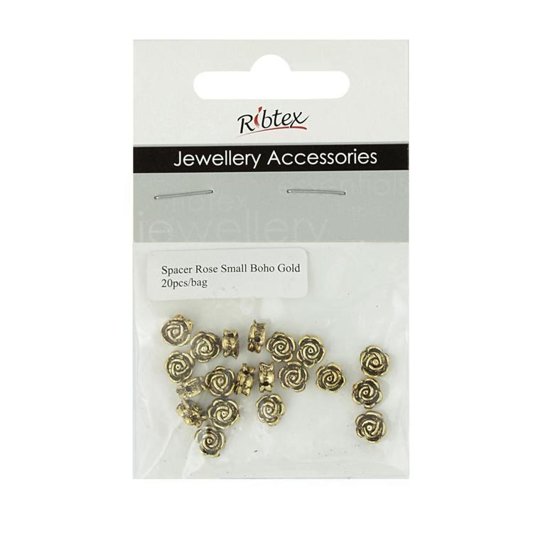 Ribtex Jewellery Accessories Bali Rose Spacers