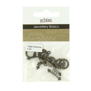 Ribtex Jewellery Basics Rope Toggles Bohemian Gold