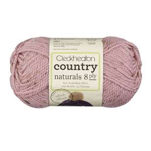 Cleckheaton Country Naturals 8 Ply 50 g 1843 Rose Water 50 g