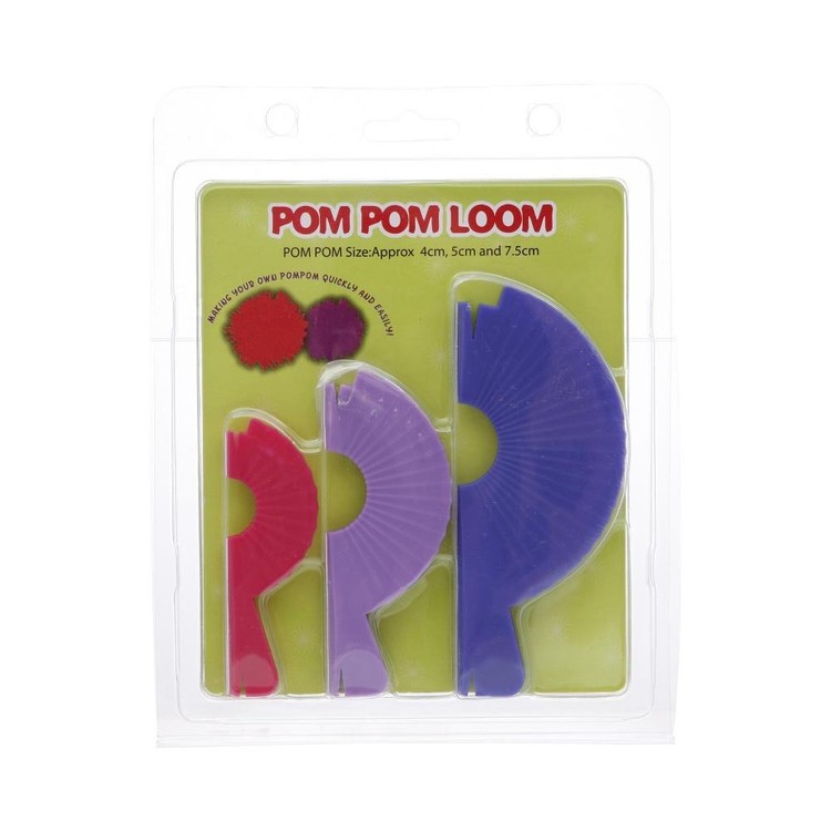 Crafters Choice Pom Pom Loom Multicoloured