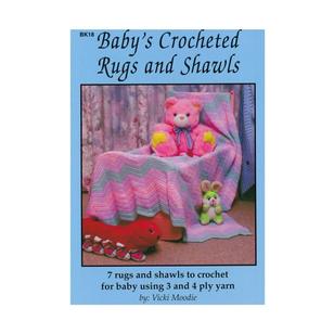 Craft Moods Baby's Crocheted Rugs & Shawls White