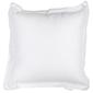 Platinum Ascot Cushion White 41 x 41 cm