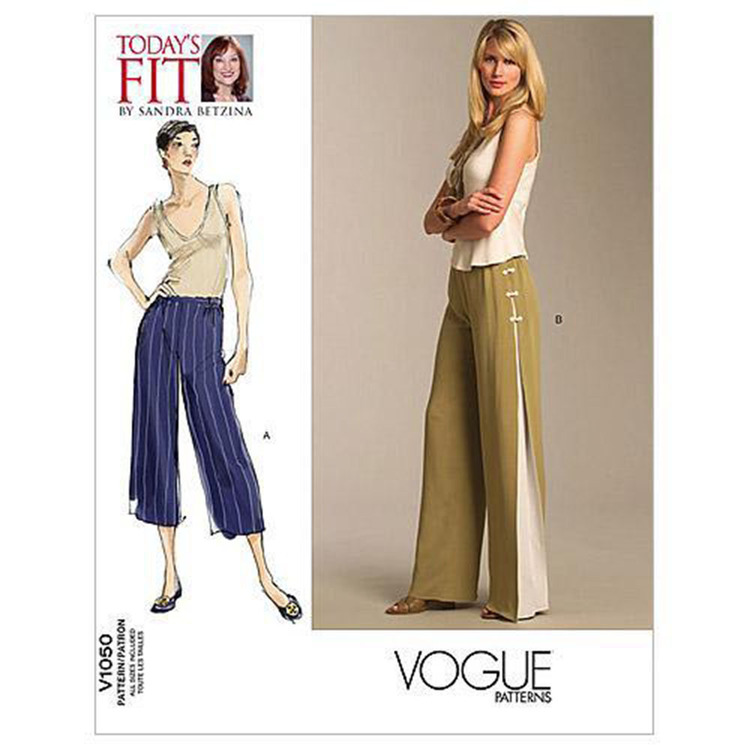 Vogue Pattern V1050 Misses' Pants