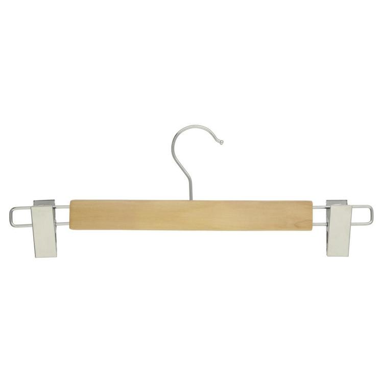 L.T. Williams Wooden Clip Hangers 2 Pack Natural