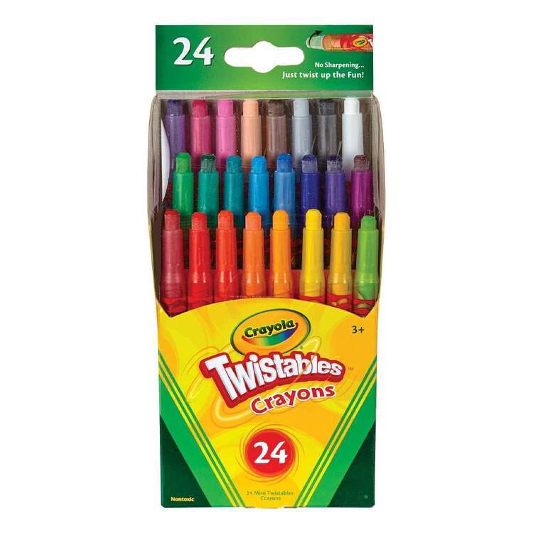 Crayola Mini Twistable Crayons Multicoloured