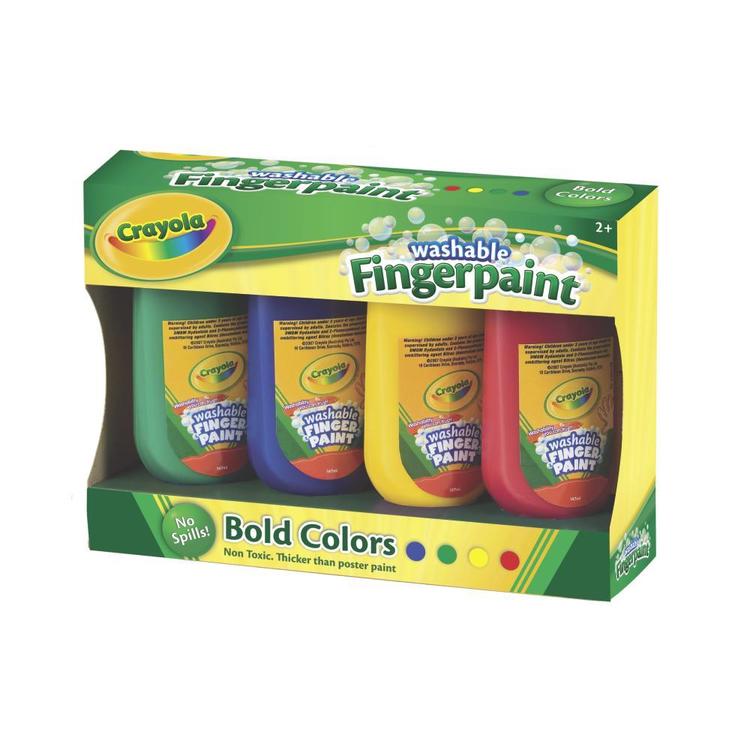 Crayola Finger Paint Multicoloured