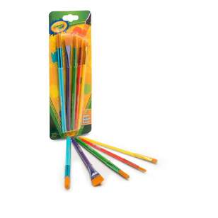 Crayola Art & Craft Brushes Multicoloured