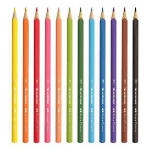 Faber Castell Tri-Grip Colour Pencils Multicoloured