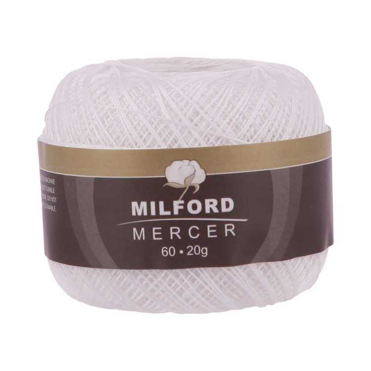 Milford Mercer Size 60 Yarn White 60