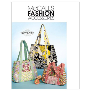 McCall's Pattern M5822 Tote Bag In 3 Sizes One Size