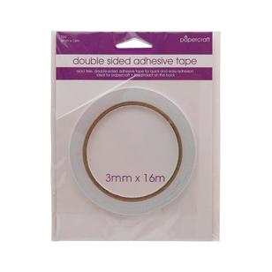 Papercraft Double-sided Tape White 3 mm