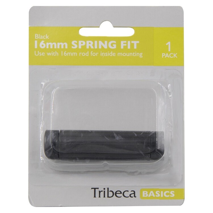 Spring Recess Fitting Tribeca 16 mm Conduit Spring Fit Black | Spotlight Australia