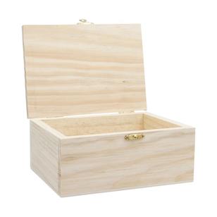 Shamrock Craft Box With Catch Natural