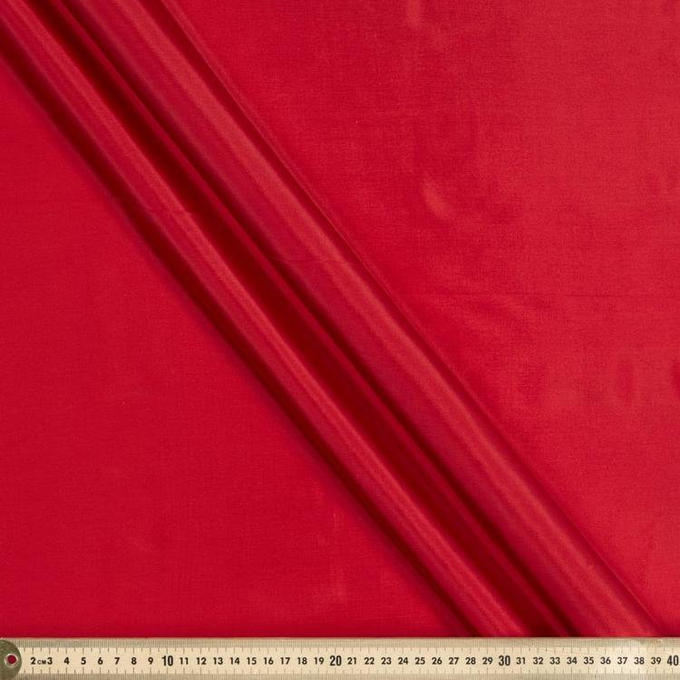 McCall's Plain 122 cm Bemsilk Lining Fabric Red 122 cm