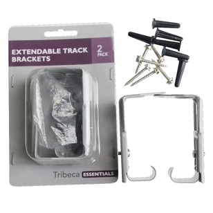 Tribeca Parnell Extendable Track Bracket Silver