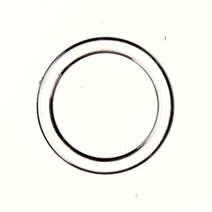Birch Lingerie Fastener Rings Clear 14 mm