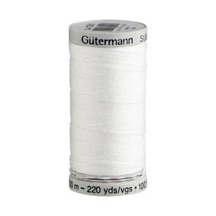 Gutermann Sulky Cotton 12 Thread 1001 200 m