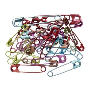 Birch Multicoloured Safety Pins 100 Pack Multicoloured