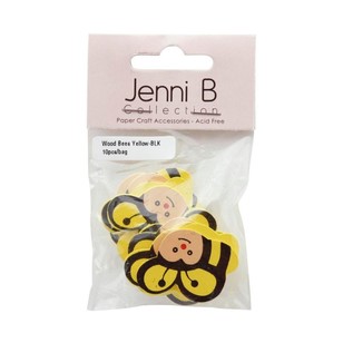 Jenni B Bee Embellishments Yellow