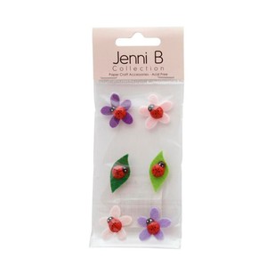 Jenni B Lady Bug Stickers Multicoloured