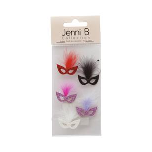 Jenni B Bold Party Masks Stickers Multicoloured