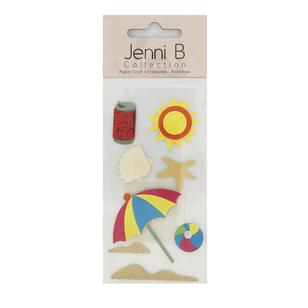 Jenni B Starfish Stickers Multicoloured