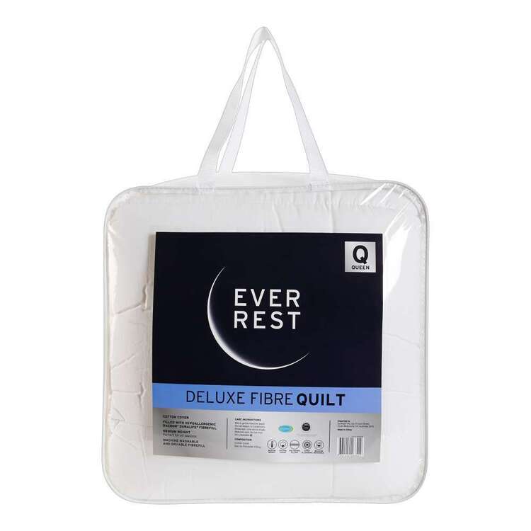 Ever Rest Deluxe Fibre Quilt White