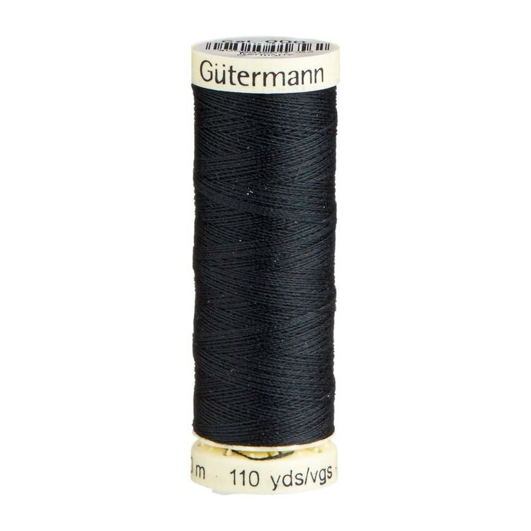 Gutermann Polyester Thread Colour 0 Black