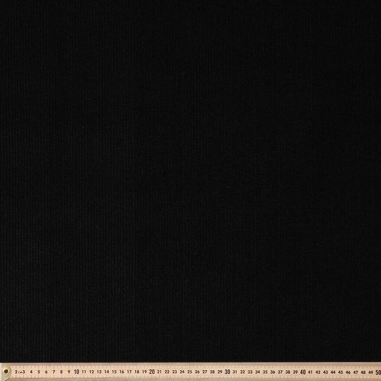 Wonderwall Deluxe Fabric Black 140 cm