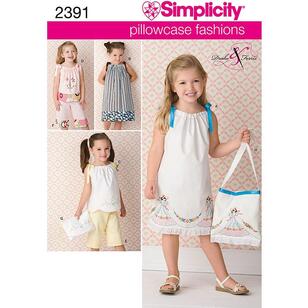 Simplicity Pattern 2391 Girl's Coordinates  3 - 8