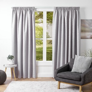 Roomaker Saratoga Thermal Pencil Pleat Curtains Dove