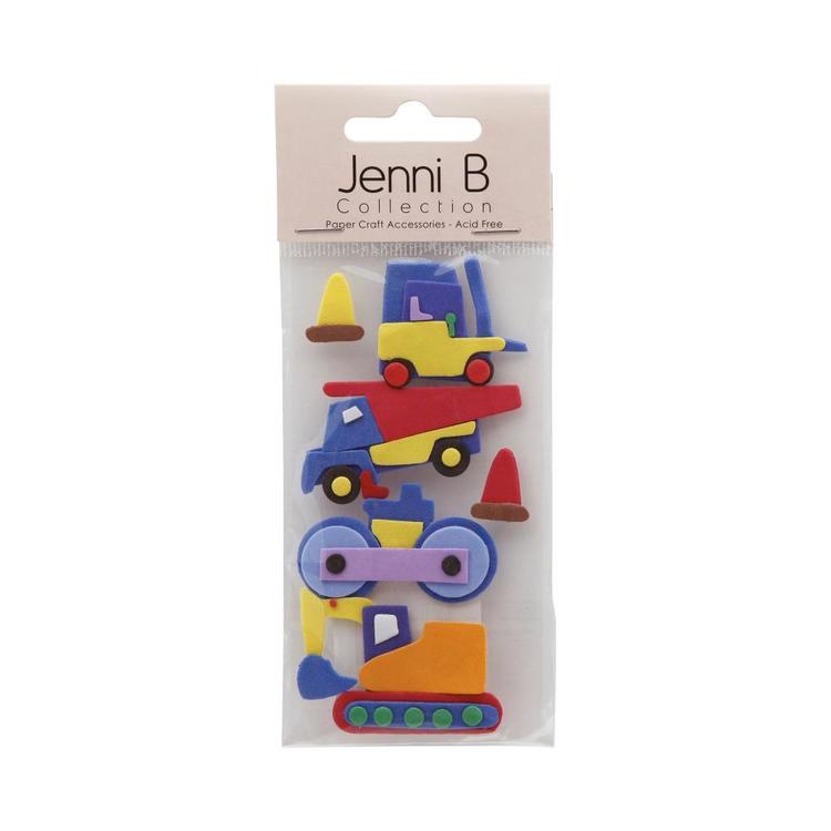 Jenni B Trucks Stickers Multicoloured
