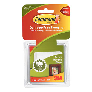 3M Command Picture Hanging Pack White S