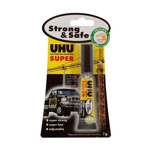 UHU Strong & Safe Glue Clear 7 mL