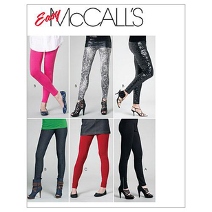 McCall's Pattern M6173 Miss Petite Pants & Leggings